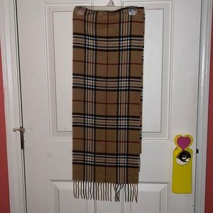 Long Burberry scarf